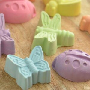 pastel color Lemon scented candles for home and class use